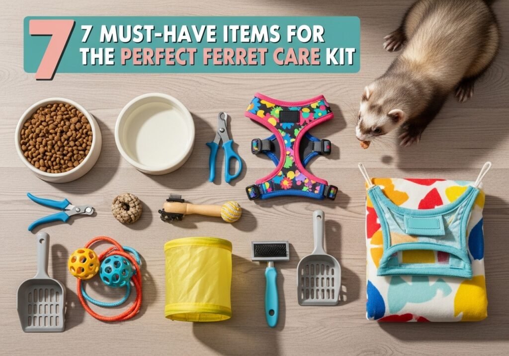 7 Must-Have Items for the Perfect Ferret Care Kit (Complete Guide)